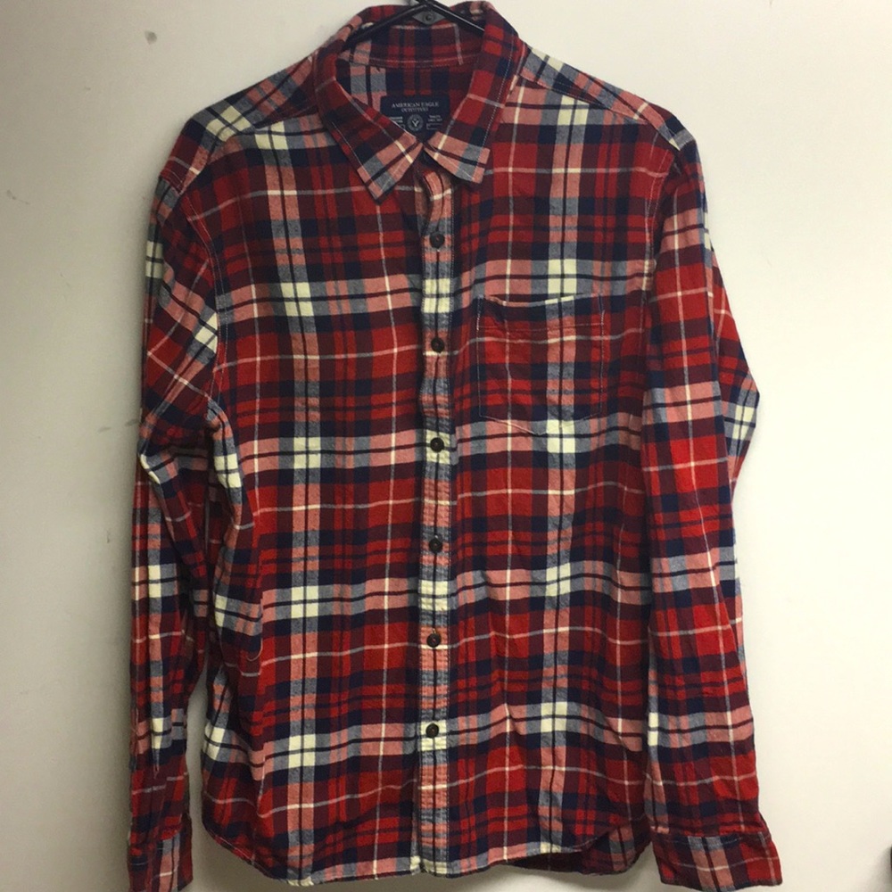 Prep fit flannel button down